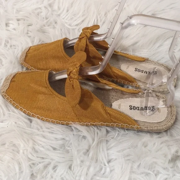 Soludos Alma Espadrille Mule Slip On New - Picture 8 of 10